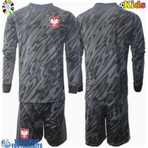 Poland Goalkeeper Replica Away Minikit Euro 2024 Long Sleeve (+ pants)